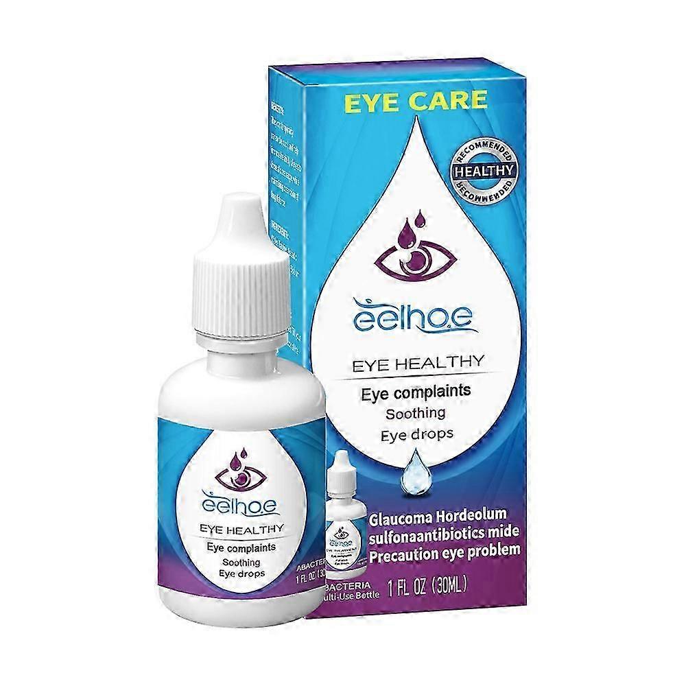 La solution de soin des yeux soulage la fatigue oculaire, la sécheresse, les yeux rouges flous et hydrate la solution de soin des yeux