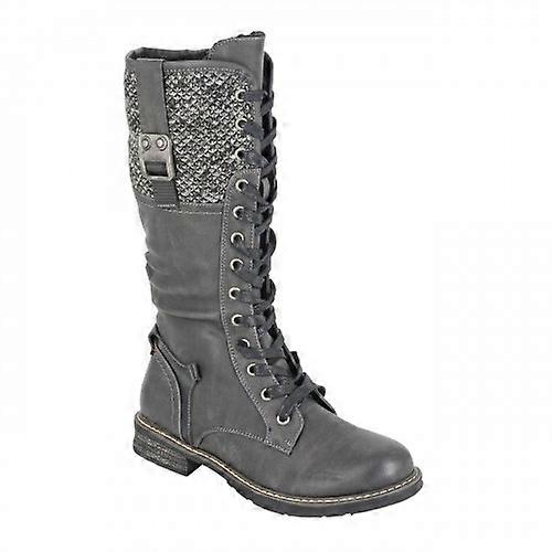 Cipriata Womens/Ladies Gabriela Combat Boots