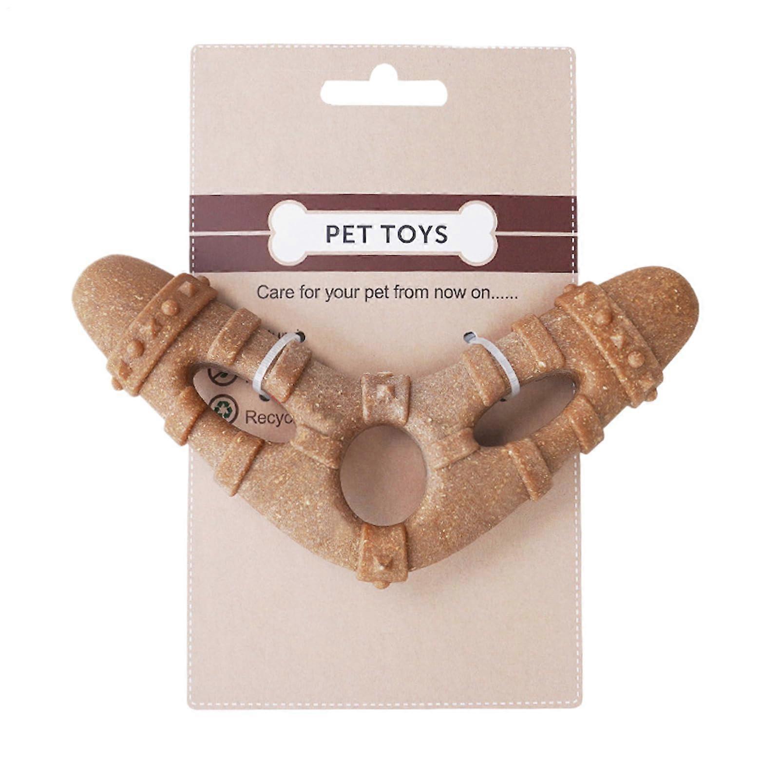 Tough Dog Toys for Aggressive Chewers  Bone Shaped Pet Supplies for Boredom