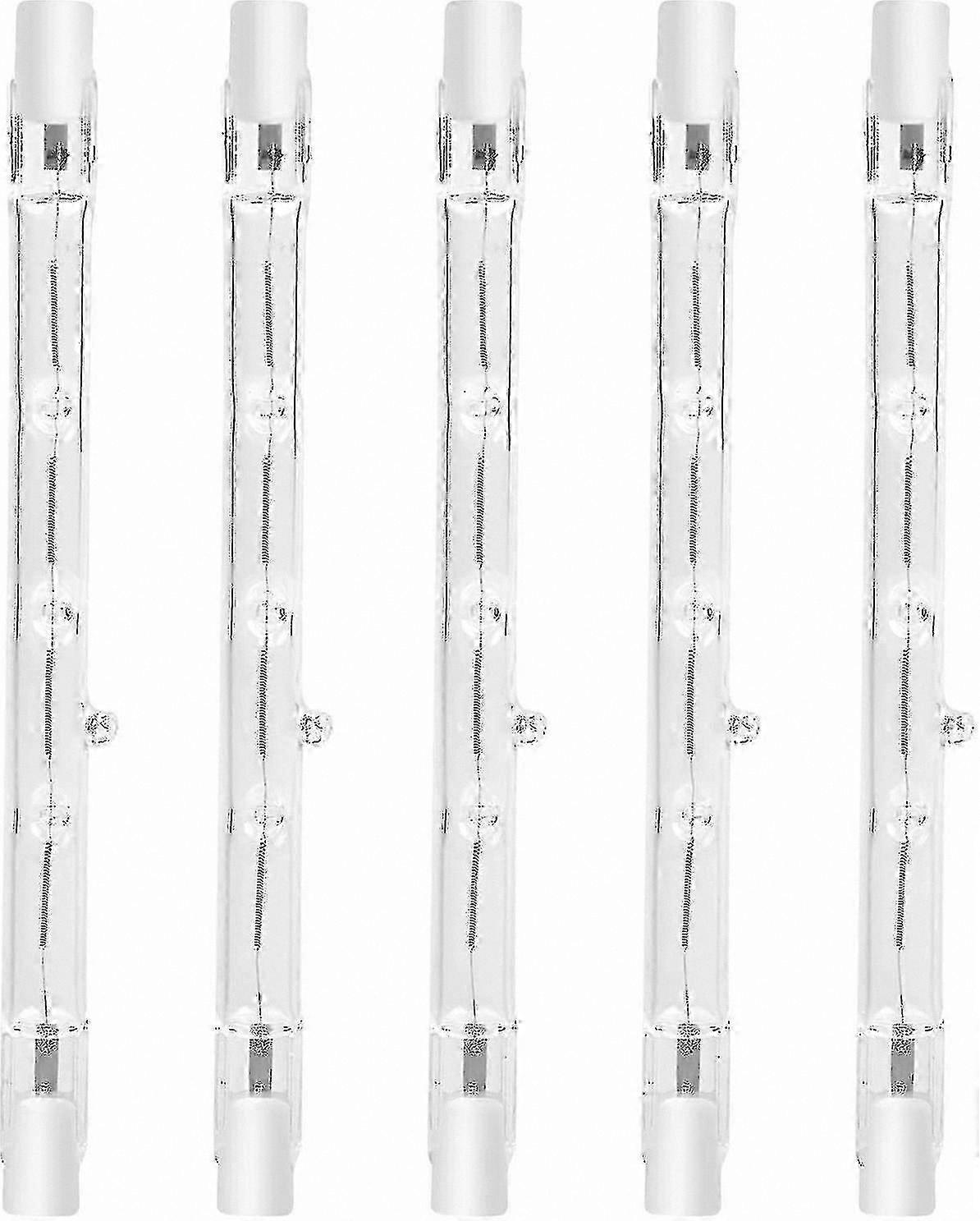 Dimmable Warm White 2800K R7s Linear Halogen Bulb for Home, Work, Security Lighting