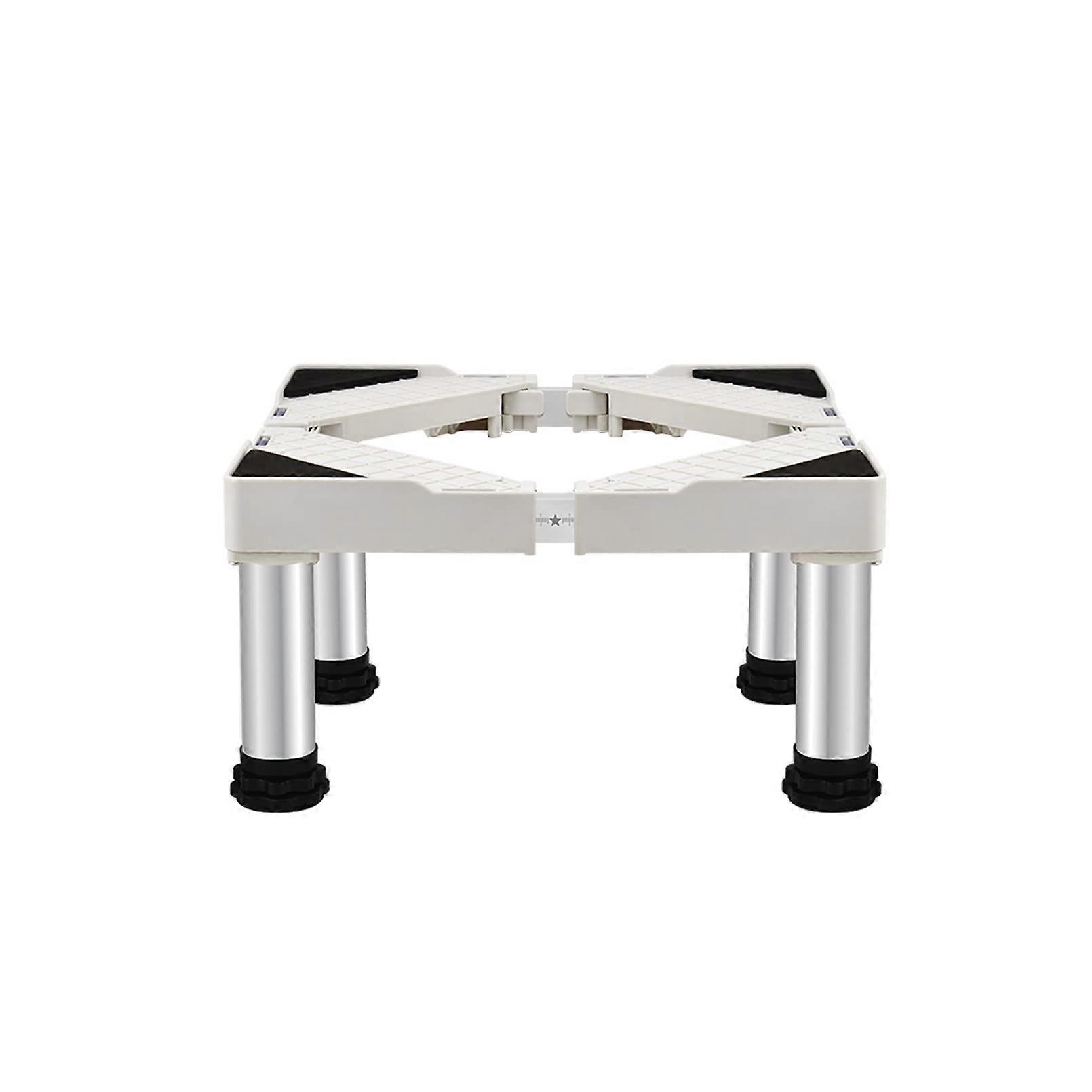 Washing Machine Base Stand 7.9in Adjustable Height Anti-Vibration Mat for Dryer Refrigerator Air Conditioner Dishwasher 4 Legs