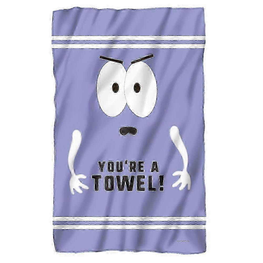 New Fleece Blanket with South Park's Towelie Character ascf178 Design
