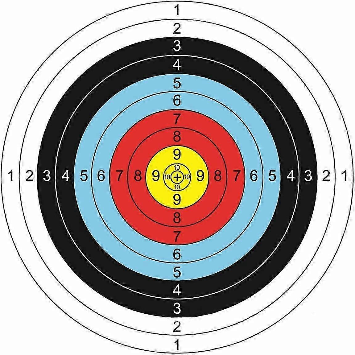 30pcs Archery Shooting Paper Target 40x40cm Practice Set