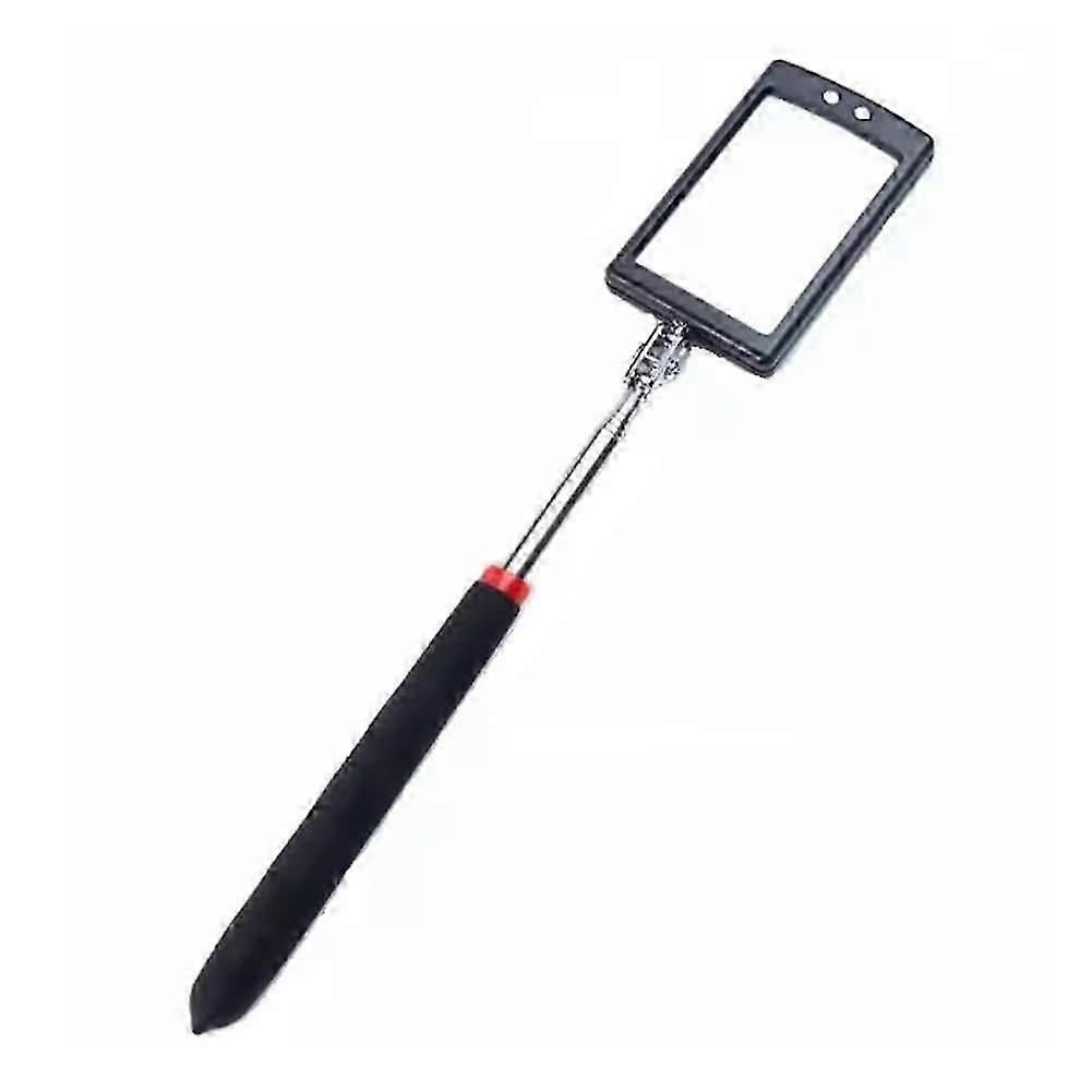 360 Rotating Magnetic Pickup Telescoping Inspection Mirror with LED Light