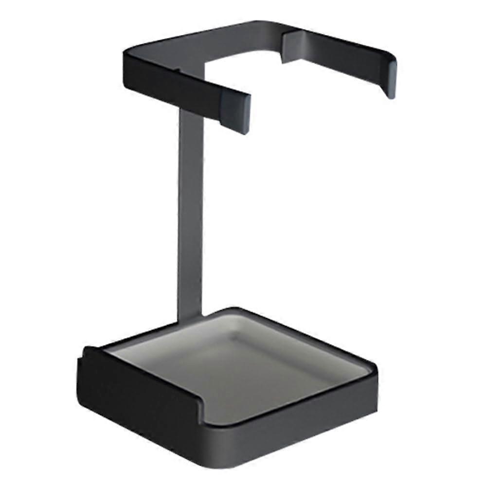 Multi-Function Pot Lid Holder Kitchen Utensil Rack Black Countertop Storage Organizer for Pots and Lids