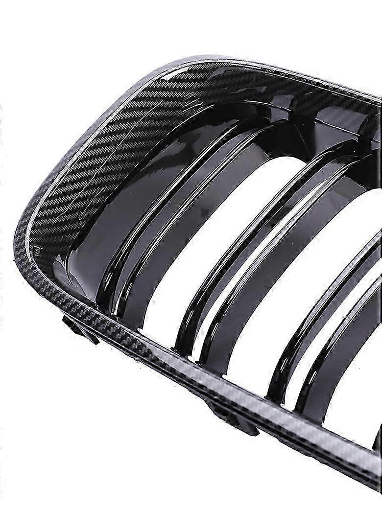 Matte Black Front Bumper Kidney Grills For BMW E53 X5 4-Door 2004-2006 – Direct Replacement, ABS Plastic