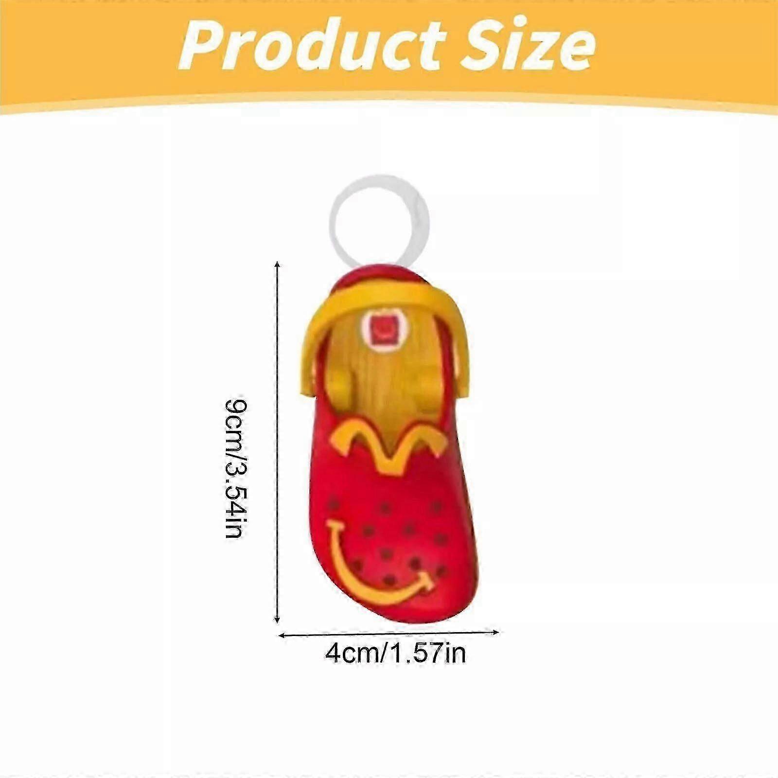 mini slipper keychain collectible toy mcdonalds