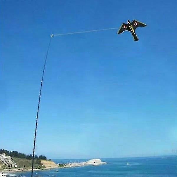 Bird repellent kite, 4m telescopic rod, 360° strong reflection effectively repels birds