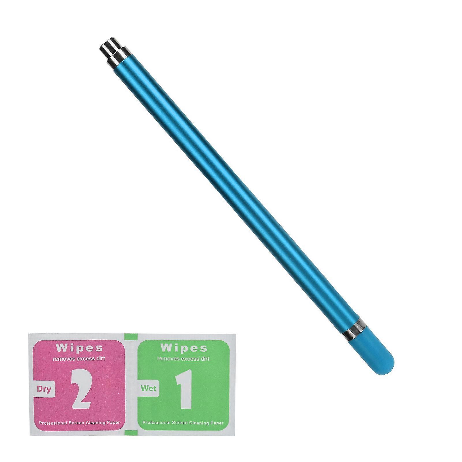 Stylus Pen for Touch Screen IOS Android Tablets Blue Aluminum Alloy
