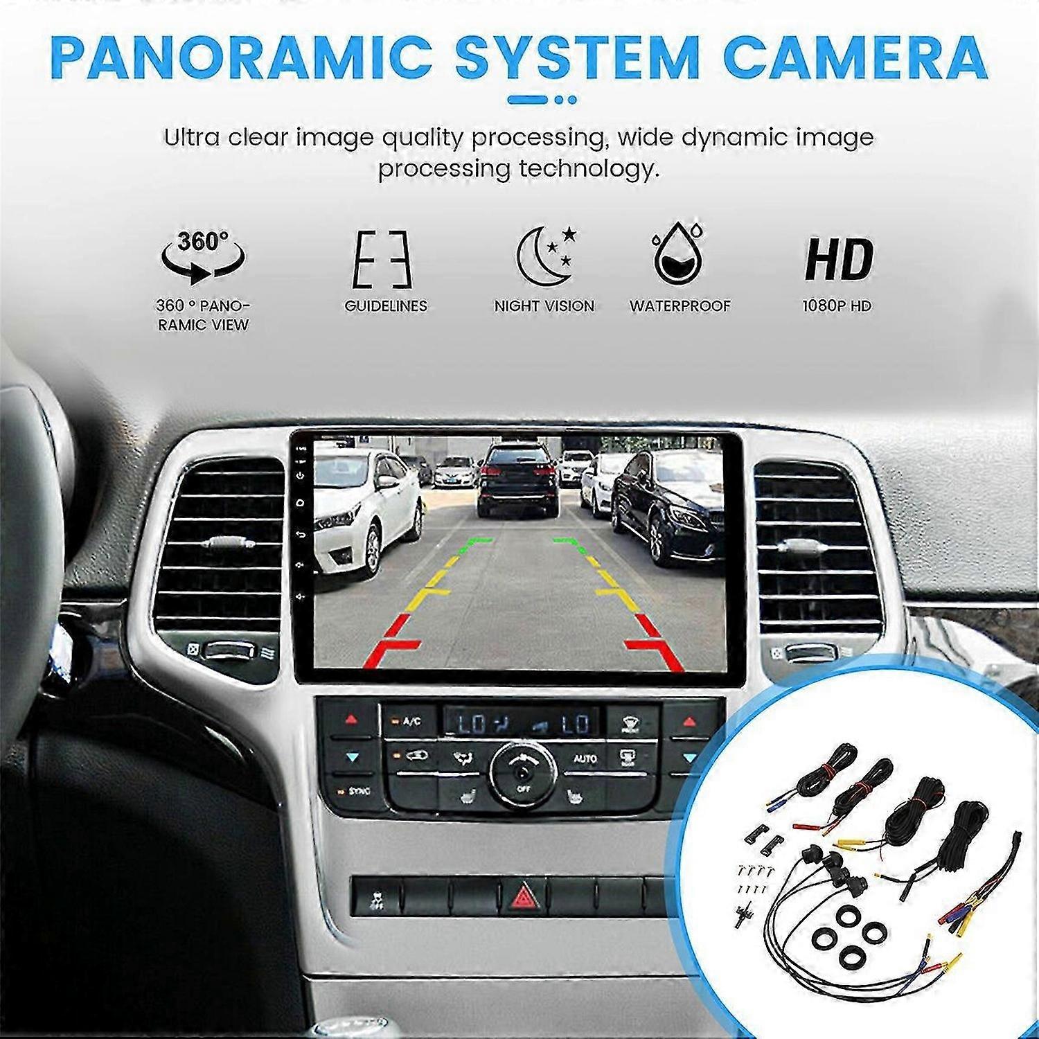 Car 360° Panoramic System Camera for Android Multimedia Screen