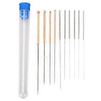 10PCS Nozzle Cleaning Needles Stainless Steel Nozzle Cleaning Tool Kit for 3D Printer Extruder Accessories 0.151.0mm