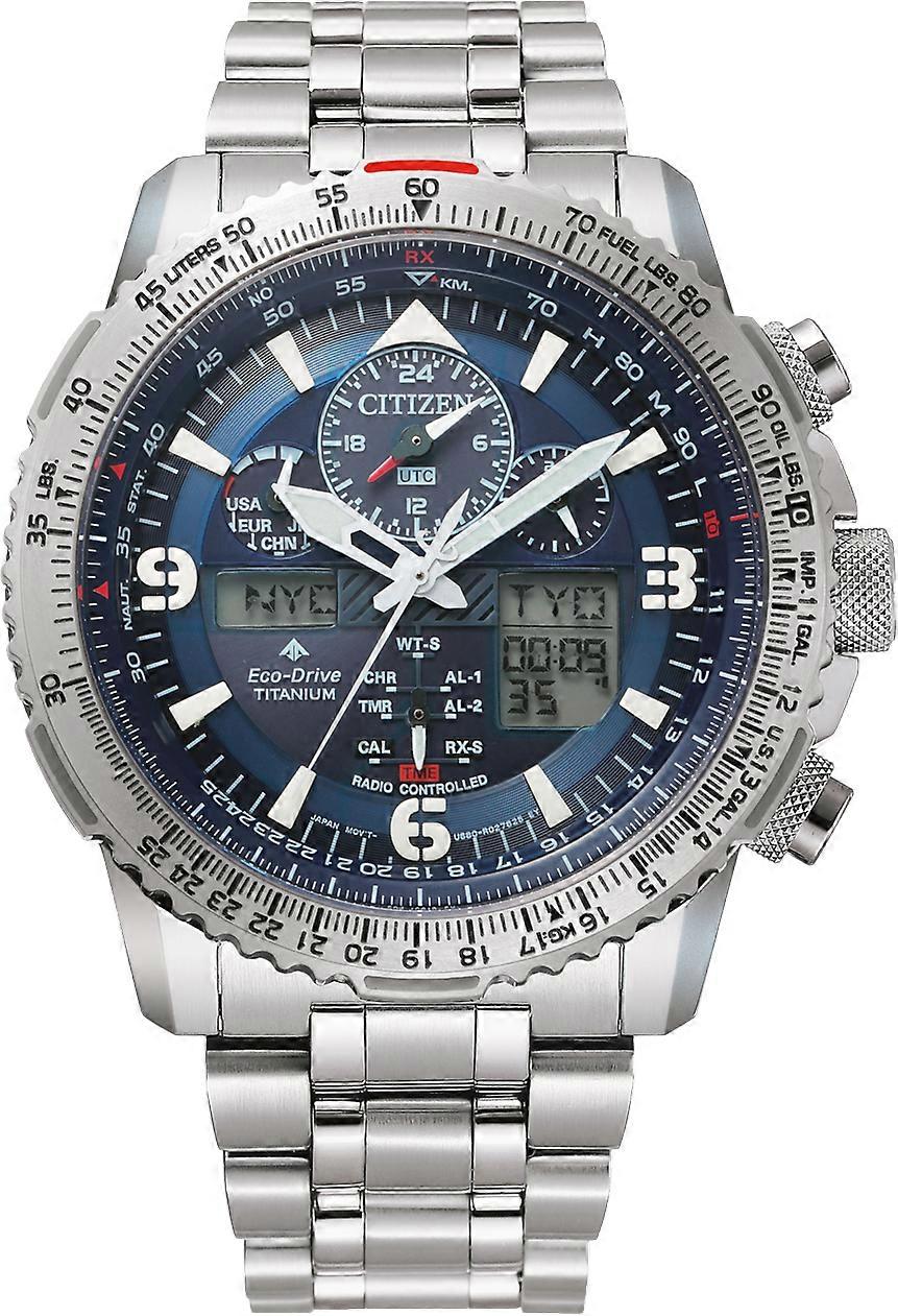 Citizen JY8100-80L Montre Eco-Drive radiocommandée Promaster Sky 45.4mm