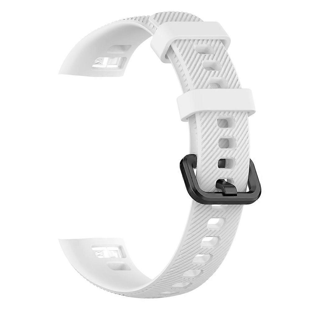 Soft Silicone Wriststrap Replacement Watchband Bracelet for Huawei Band 3 Pro and Band 4 Pro