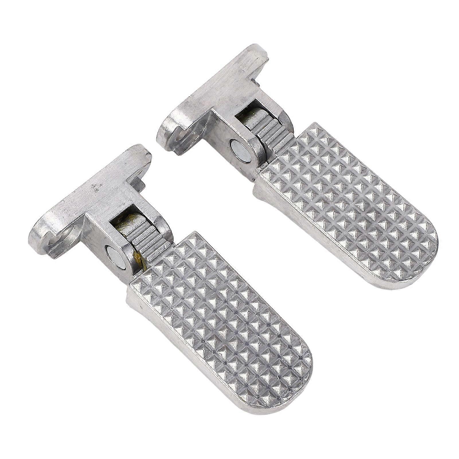Repose-pieds pliables en alliage d'aluminium pour moto, pédales pliables pour vélos électriques, VTT et vélos de route