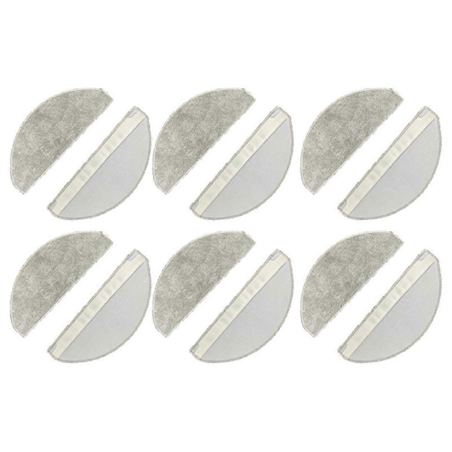 12PCS Mop Pad For Mijia 3C Enhanced E10/C103/B112/E12