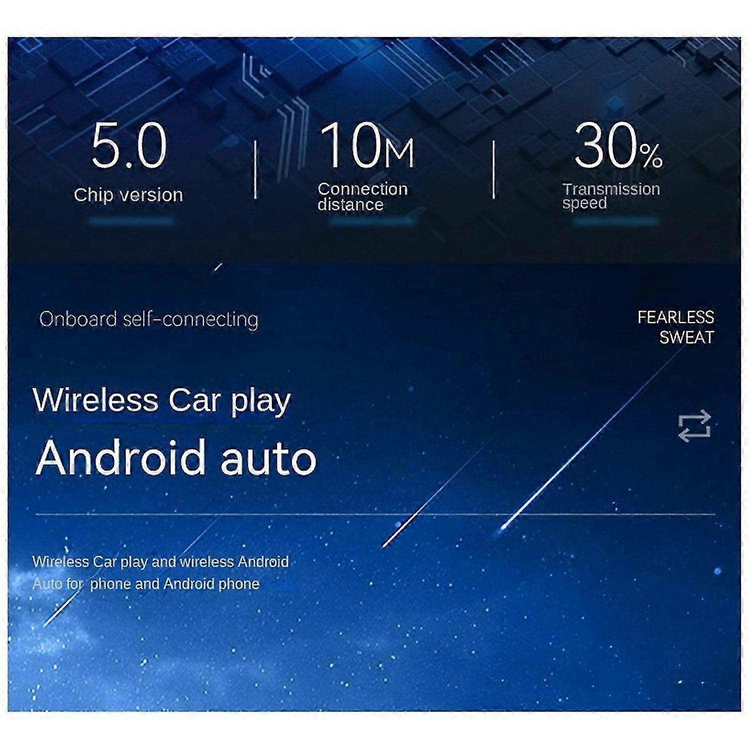 2 In 1 CarPlay Box Car Android Smart Box Wireless Adapter Car Adapter