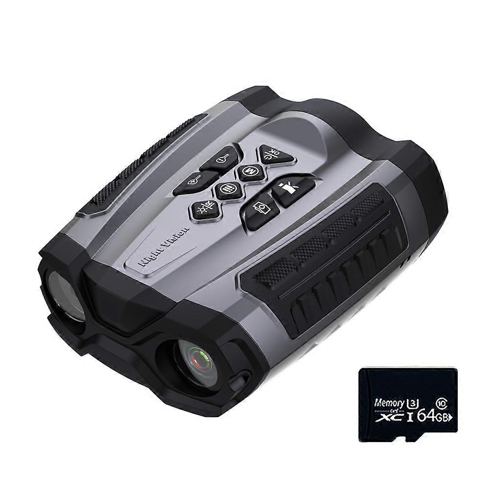 Ponbos 4K UHD 58MP Digital Binocular Telescope Camera Professional Infrared Night Vision Metal Binoculars for Hunting Camping
