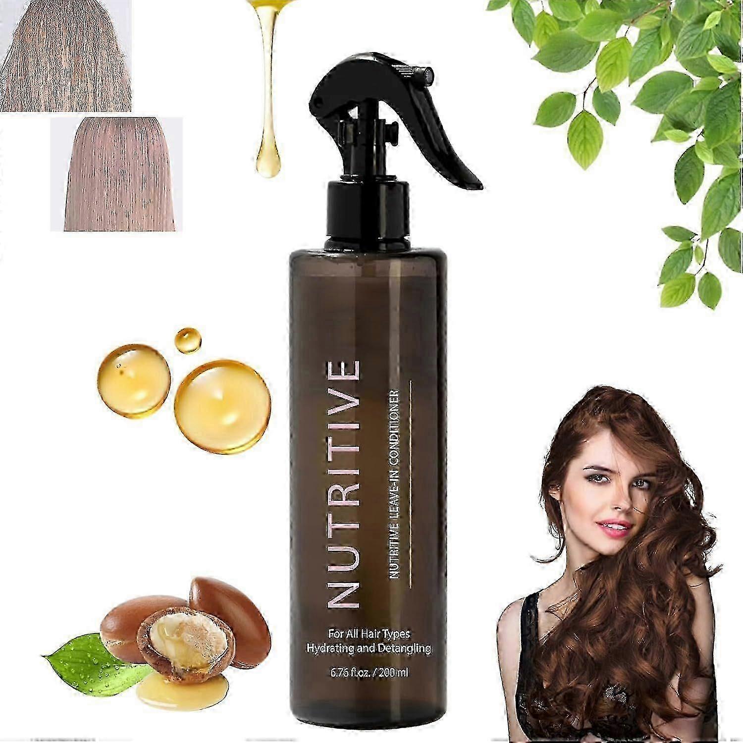 Leave-In Conditioner, Leave in Spray Conditioner, All in One Leave in Conditioner, All Hair Types, Give Hair a Natural Luster