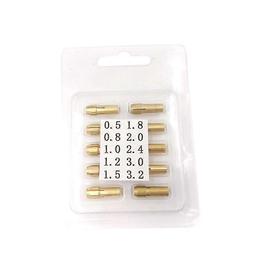 Micro Self-Tightening Mini Drill Chuck 20Pcs Ideal For Artisan And Hobby Use In DIY Projects Featuring Brass Construction