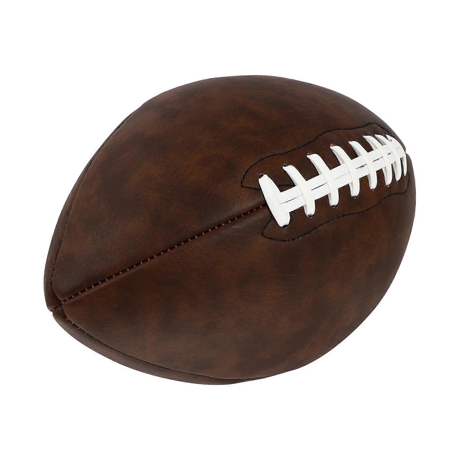 Ball Professional Football for Competition 1Pcs White PU