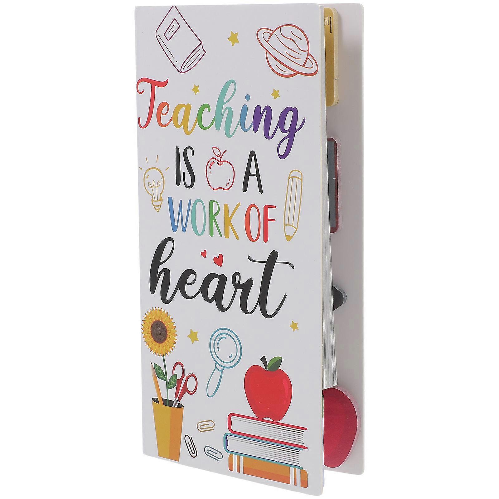 Office Note Pads Memo Pad for Writing 4Sets Self-Adhesive Note Stickers