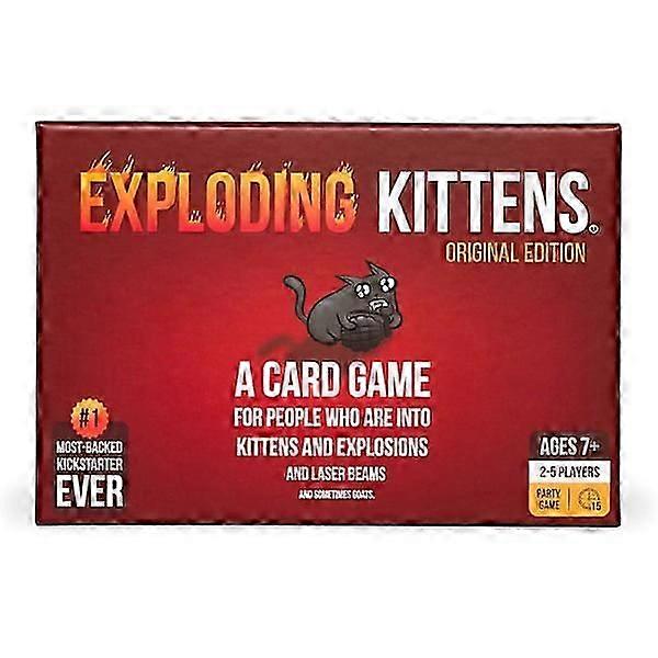 Exploding Kittens Original Edition - A Fun Game for Family Game Nights