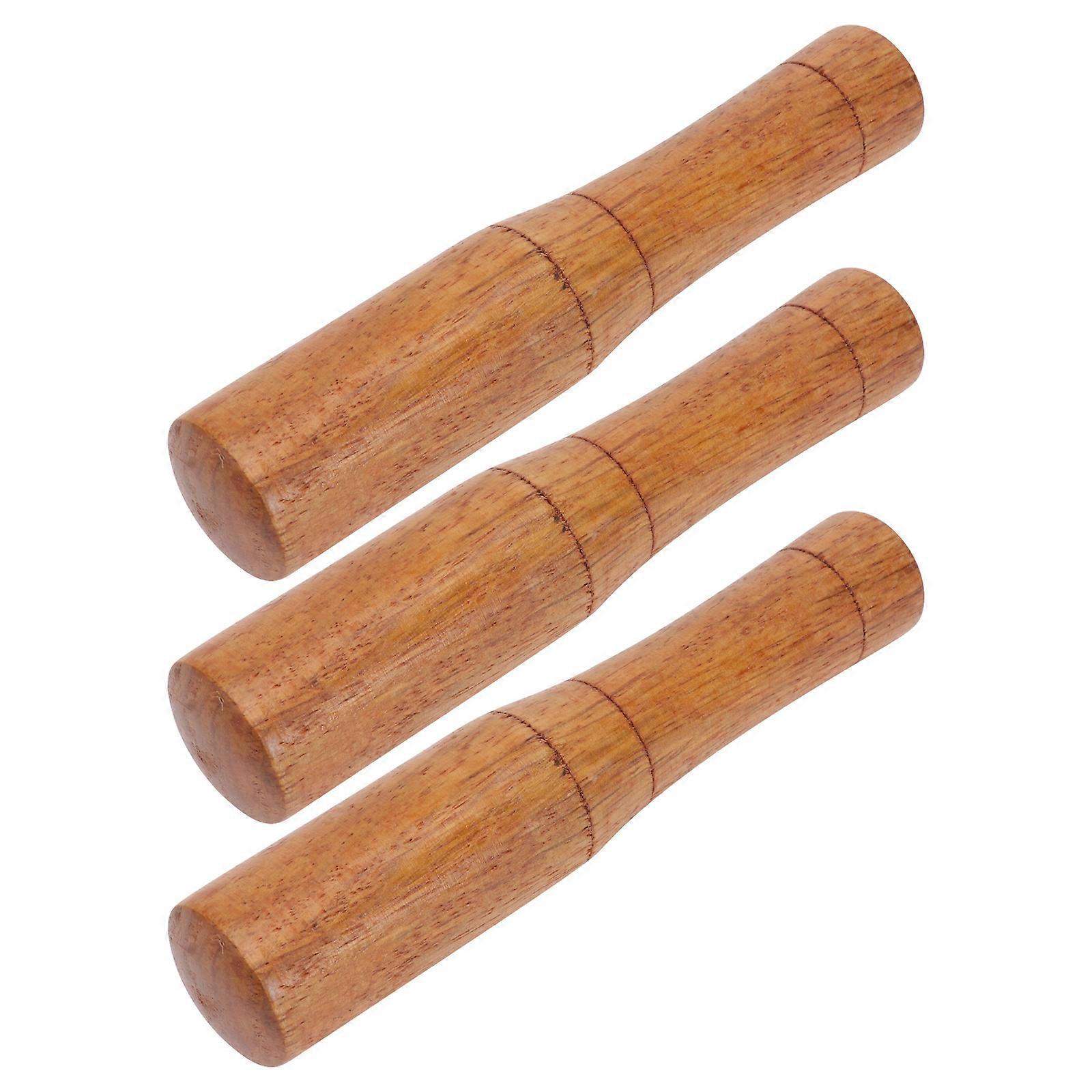 Assorted Color Garlic Grinding Sticks Practical Kitchen Tools 6Pcs