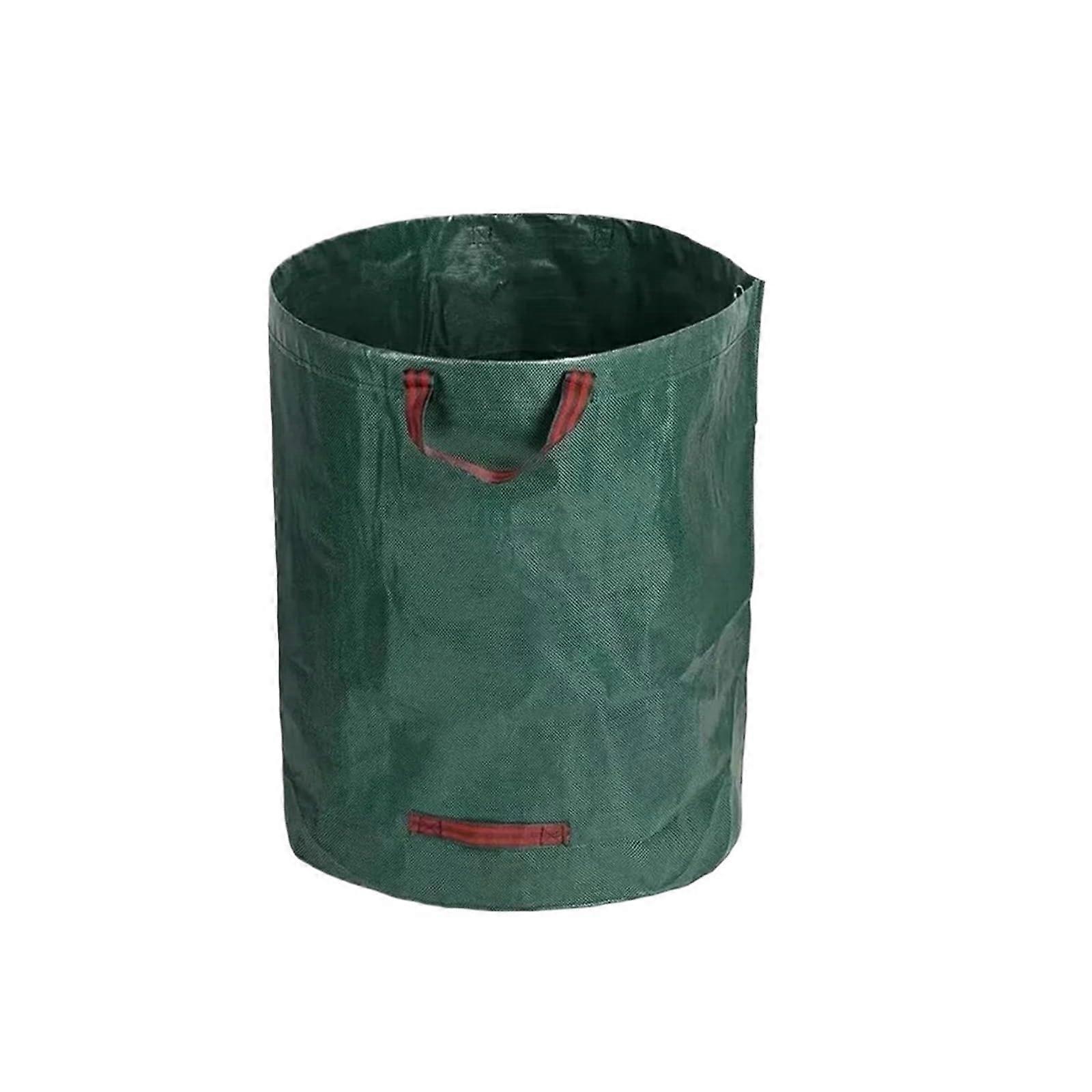 Garden Waste Bag 60/100/200/300/400/500L Reusable Waterproof LargeCapacity Leaf Sack Storage Container (200L) Pack of 1