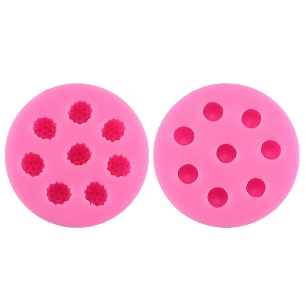 Raspberry Silicone Molds For Craft Enthusiasts Ideal For DIY Projects In Environmentally Friendly Material 2Pcs