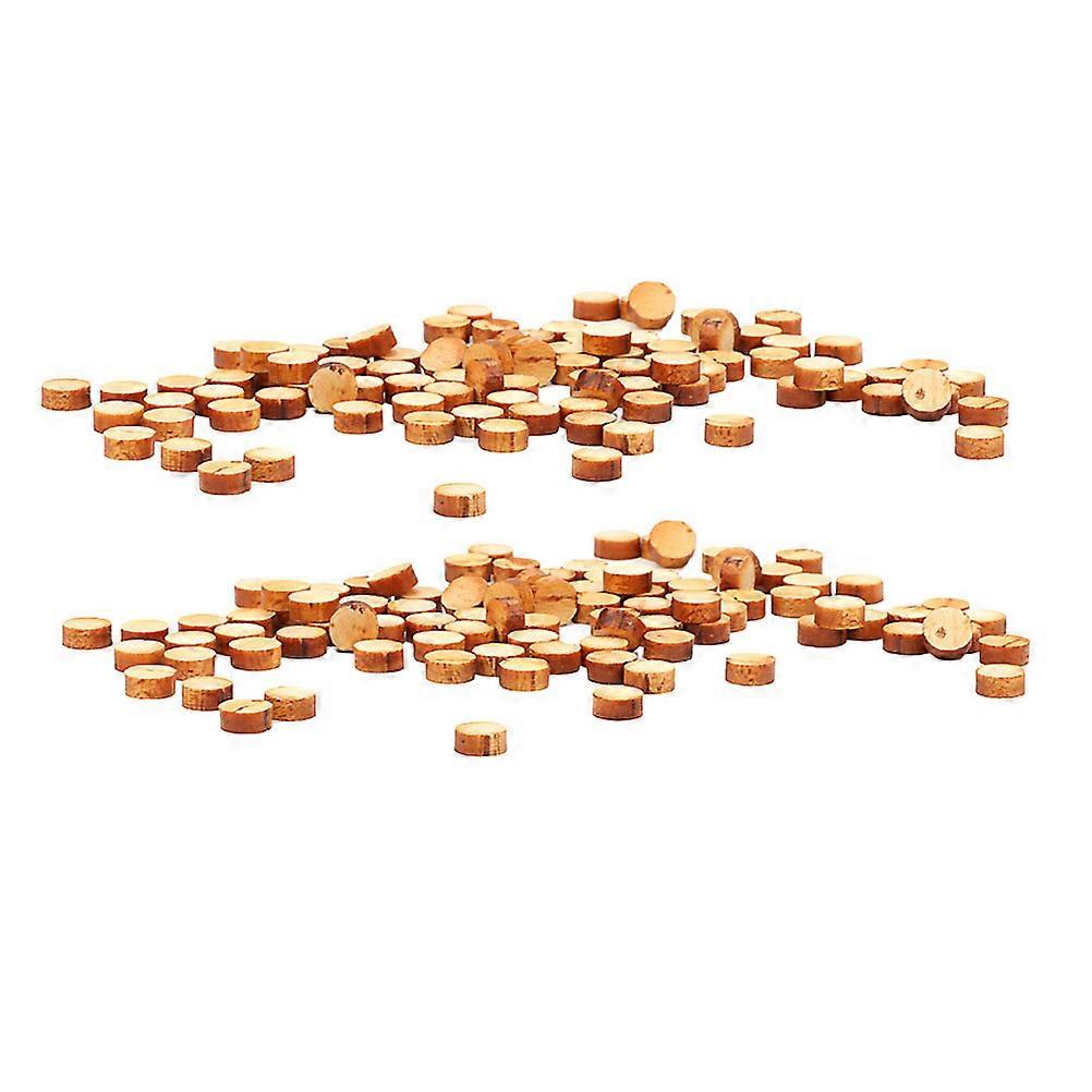 200 Pcs Fretboard Marker Dots Light Yellow Designed For DIY Enthusiasts Musical Performance Durable Quality