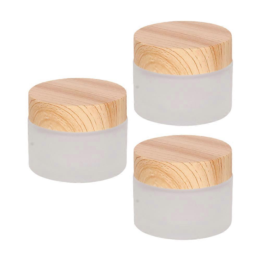 Cosmetics Bottle Glass for Storage 6Pcs Reusable Cream Bottles
