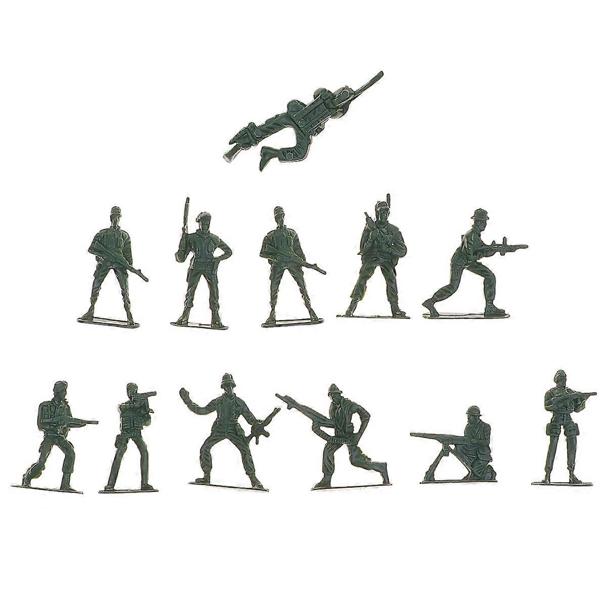 Plastic Figures Military Figures for Kids Imaginative Play 288Pcs
