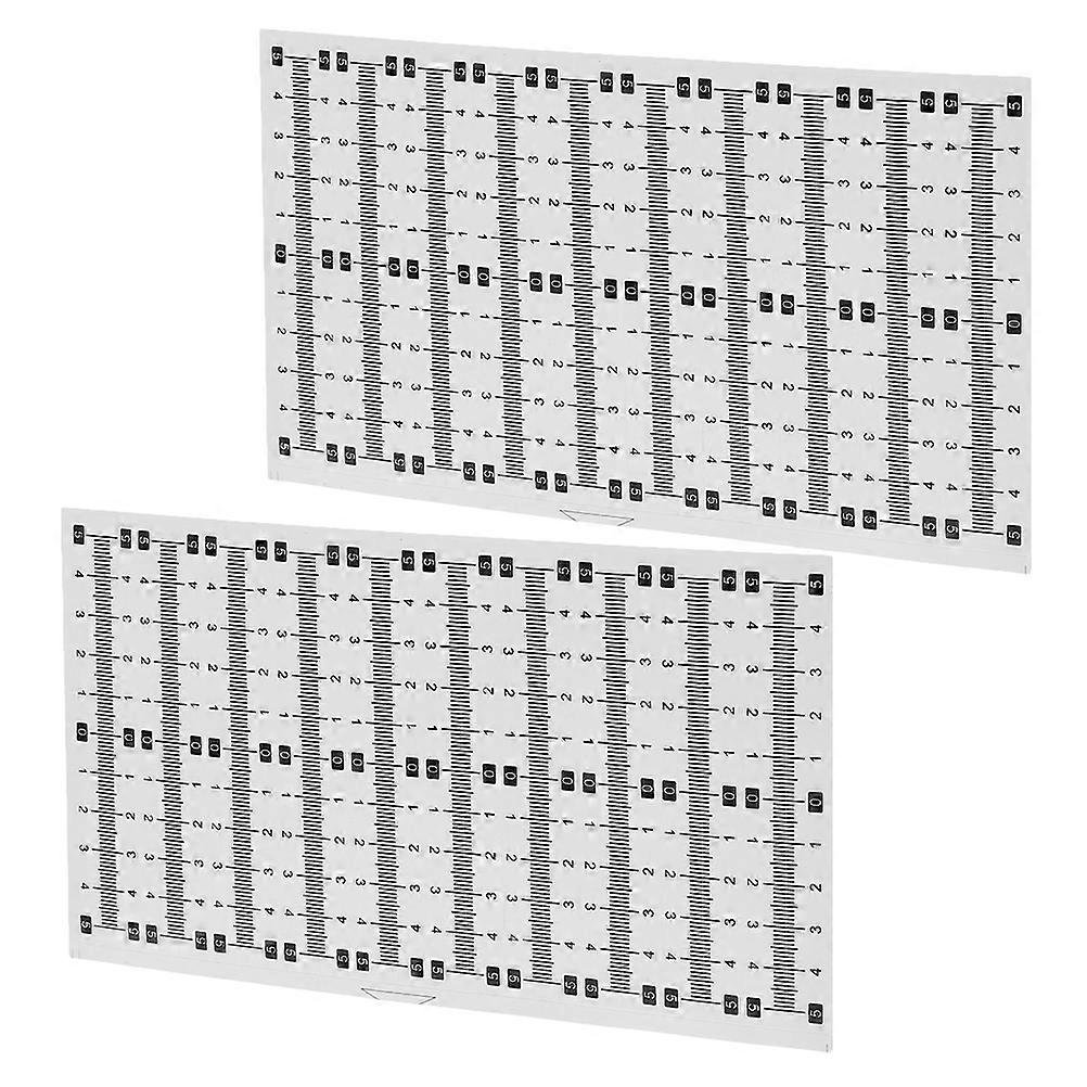 Tape Measure Adhesive Backing Measure Tape for Woodworking 4Sets with Self Adhesive Design