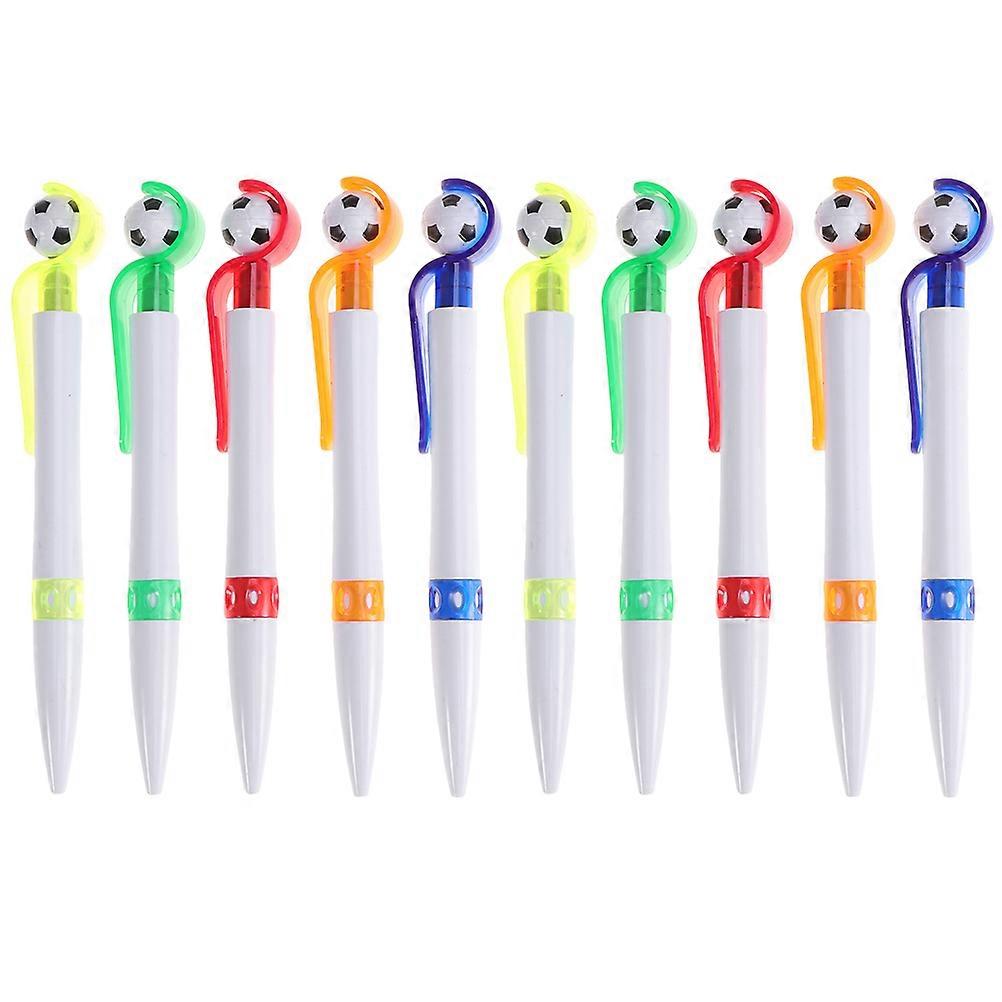 School Ball-Point Pen Soccer Shape Ballpoint Pen for Writing Use 30Pcs