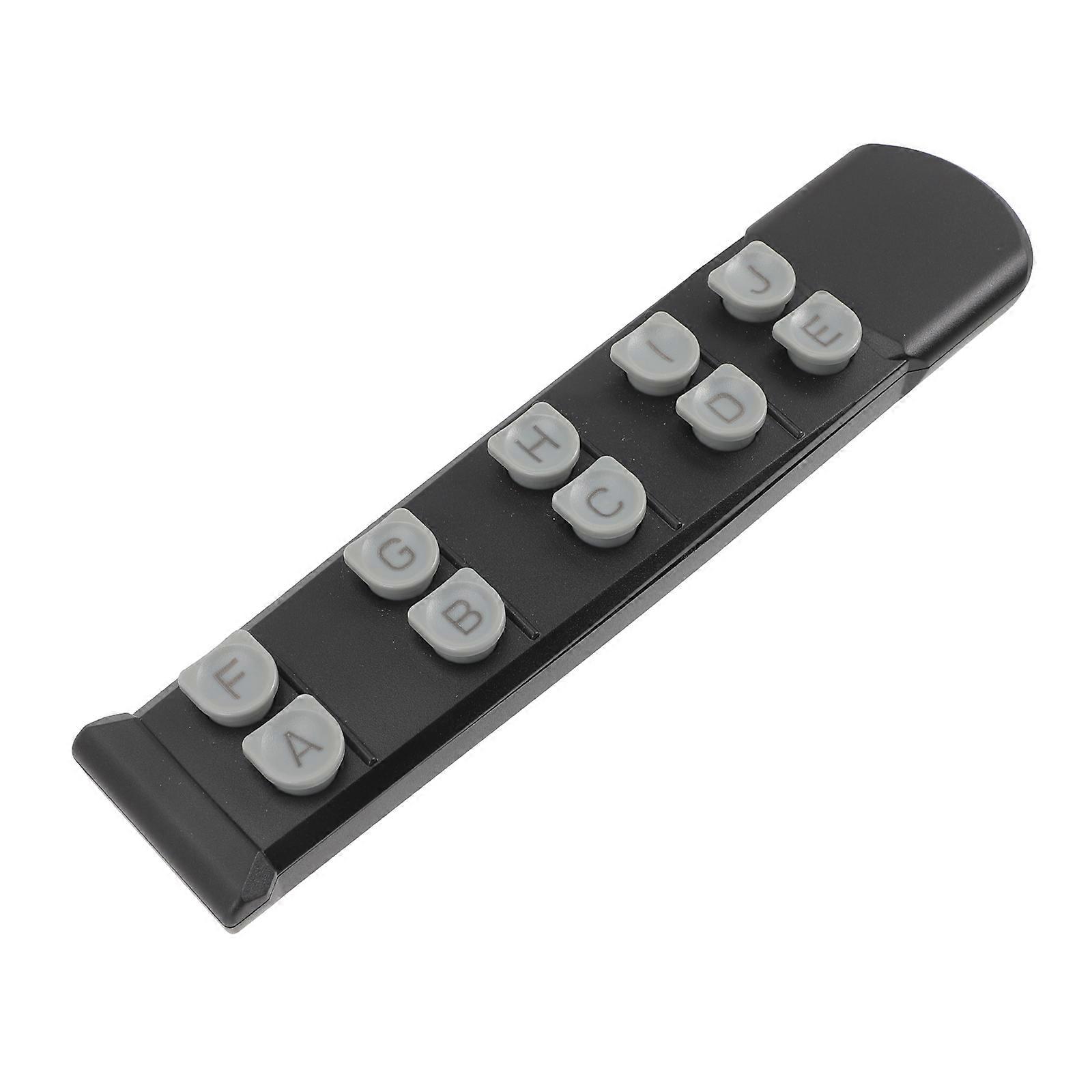 Guitar Finger Exerciser Training Tool for Practice 5Pcs Black Set