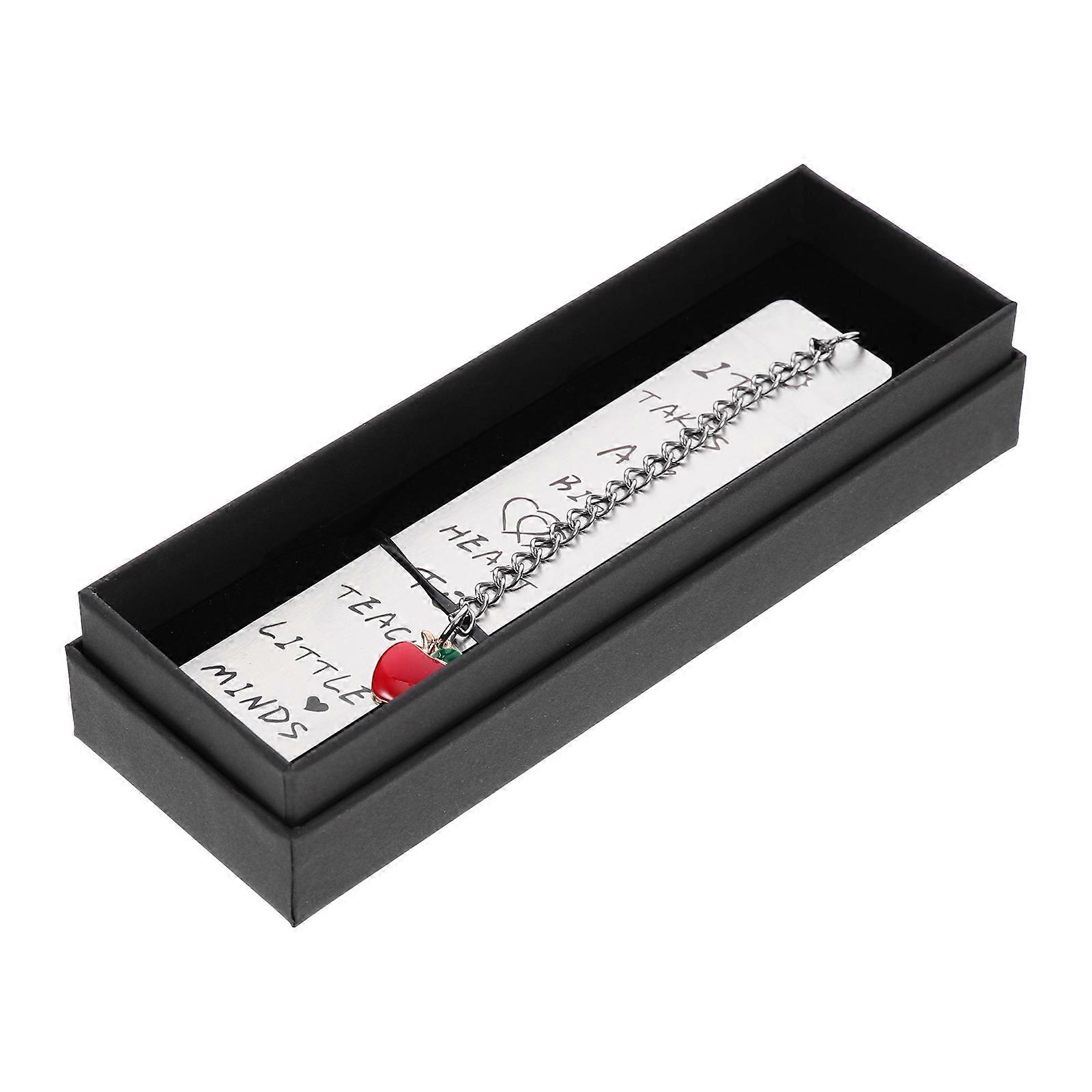 Decorative Bookmark Reading Bookmark for Students 3Sets Red Color