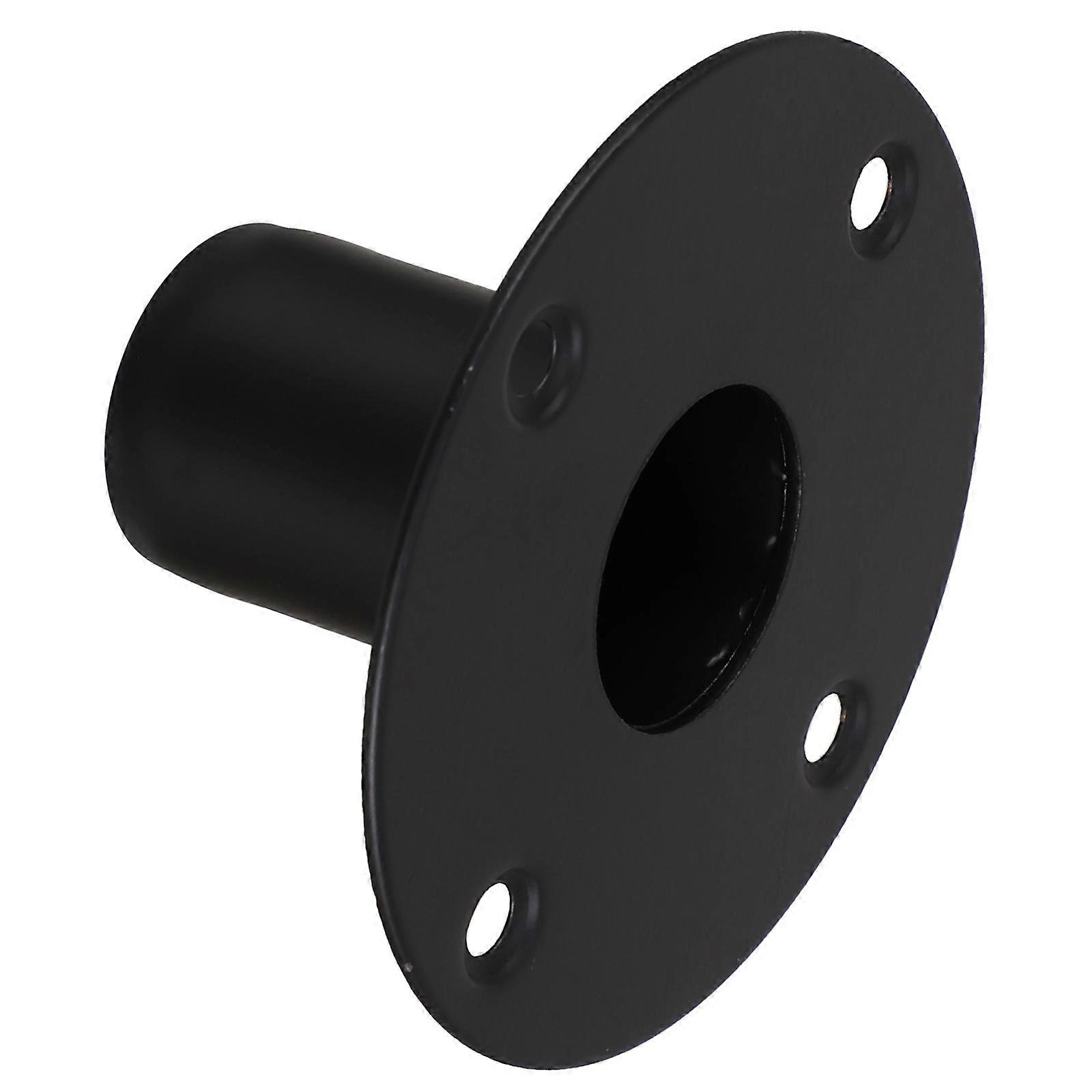 Speaker Mount Stand Iron Bracket for Speaker 2Pcs Durable Black Base