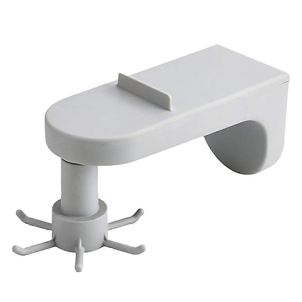 Multifunction Hook 2Pcs Wall-Mounted Cookware Hanger For Practical Kitchen Organization And Space Saving In Grey