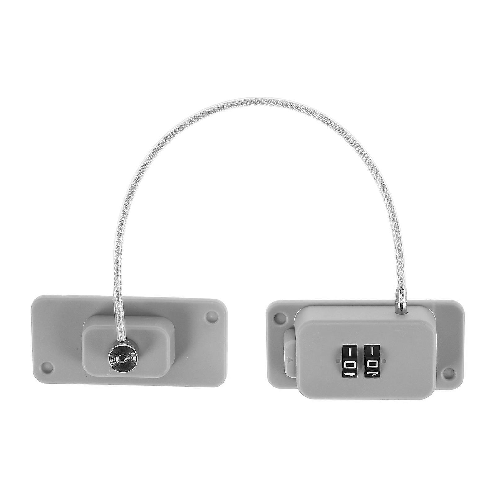 Mechanical Refrigerator Lock for Child Proofing 4Pcs Password Locks