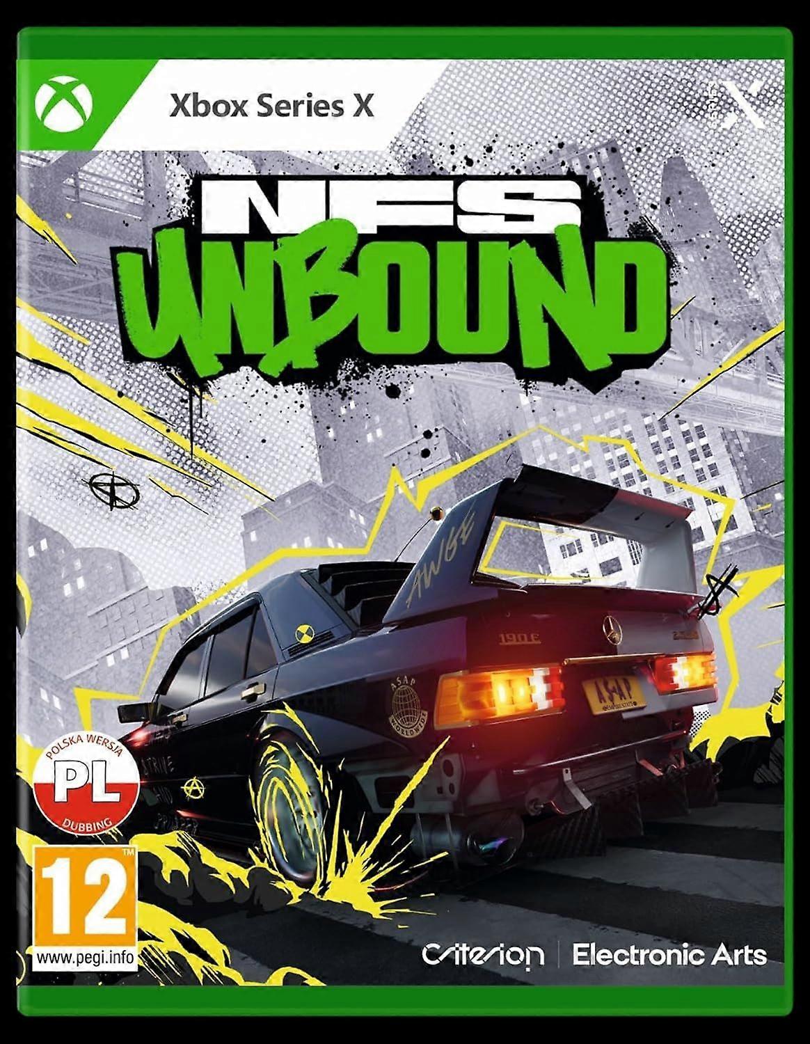 Need for Speed Unbound Xbox Series X Game (Polish Box - Multi Language In Game)