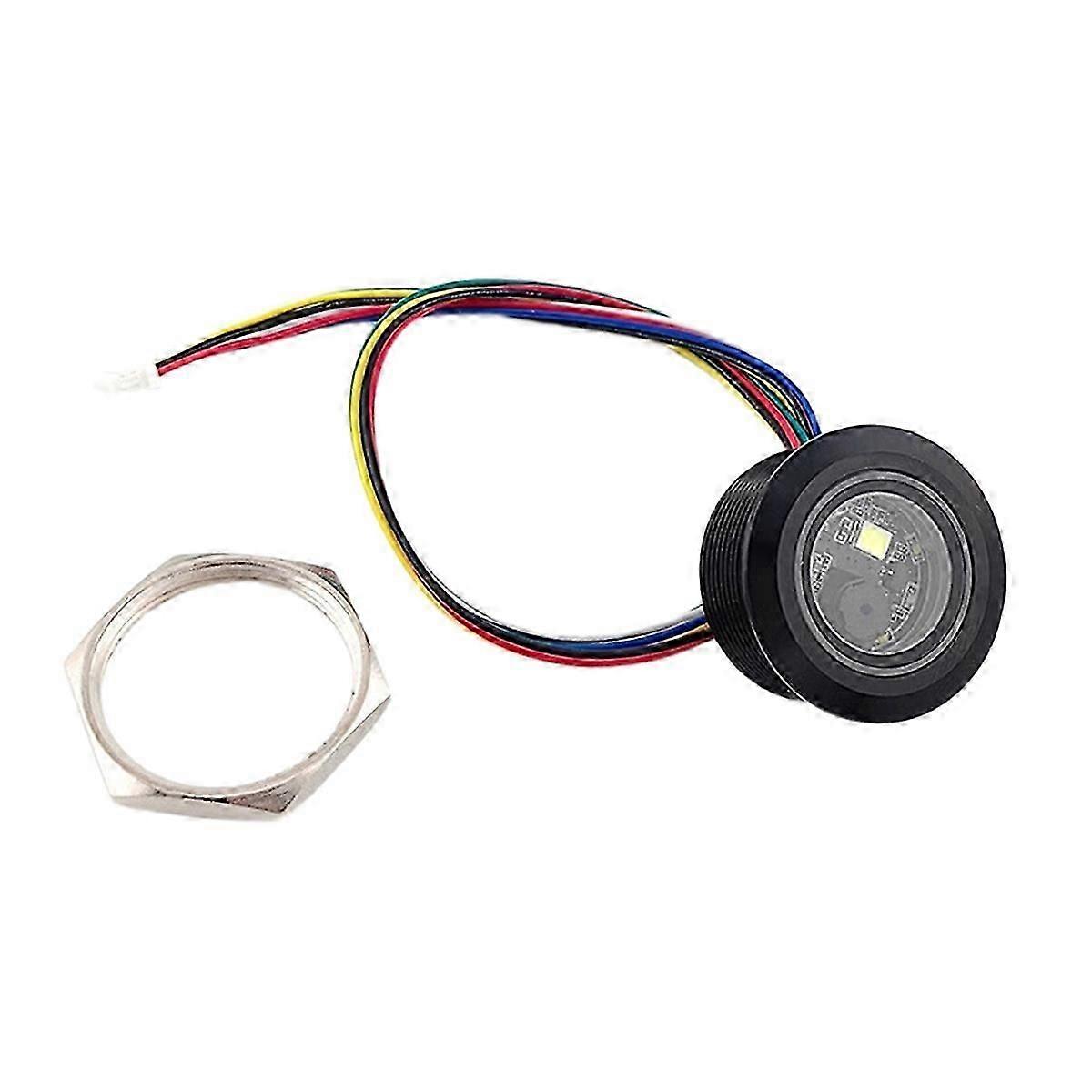 GM861-LED White Fill Lighting 2D/1D USB/UART DC3.3V QR Code Round Barcode Module Scanner Metal Encl