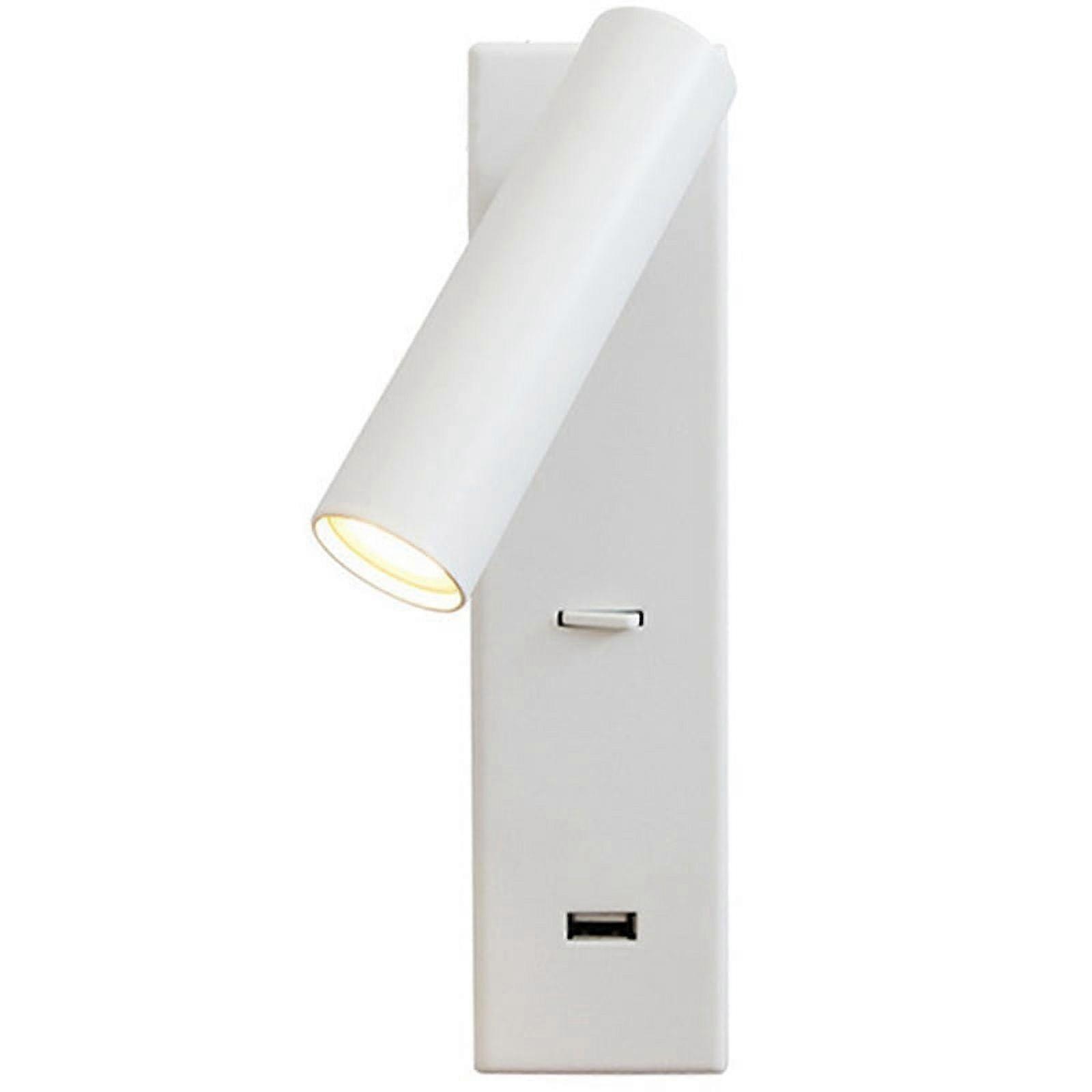 Rotatable Folding Lamp Rechargeable Wall Lamp Hotel Indoor White