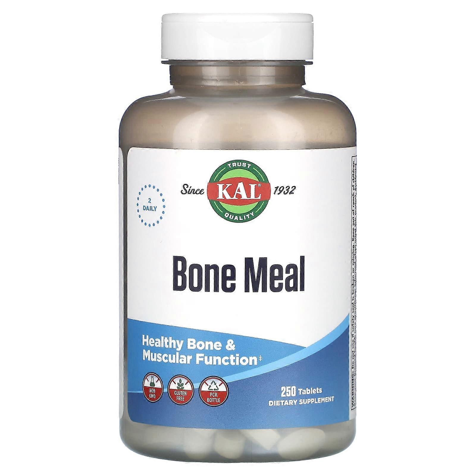 Bone Meal, 250 Tablets