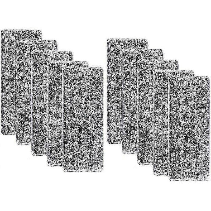 10Pcs Super Absorbent Mop Head Refills, Replacement Mop Heads, Microfiber
