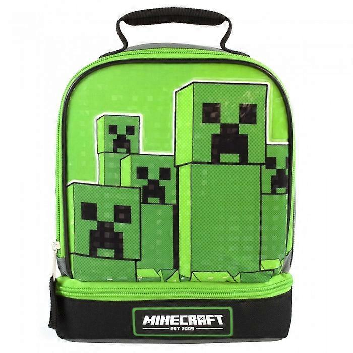 Minecraft Zip Creeper Lunch Bag