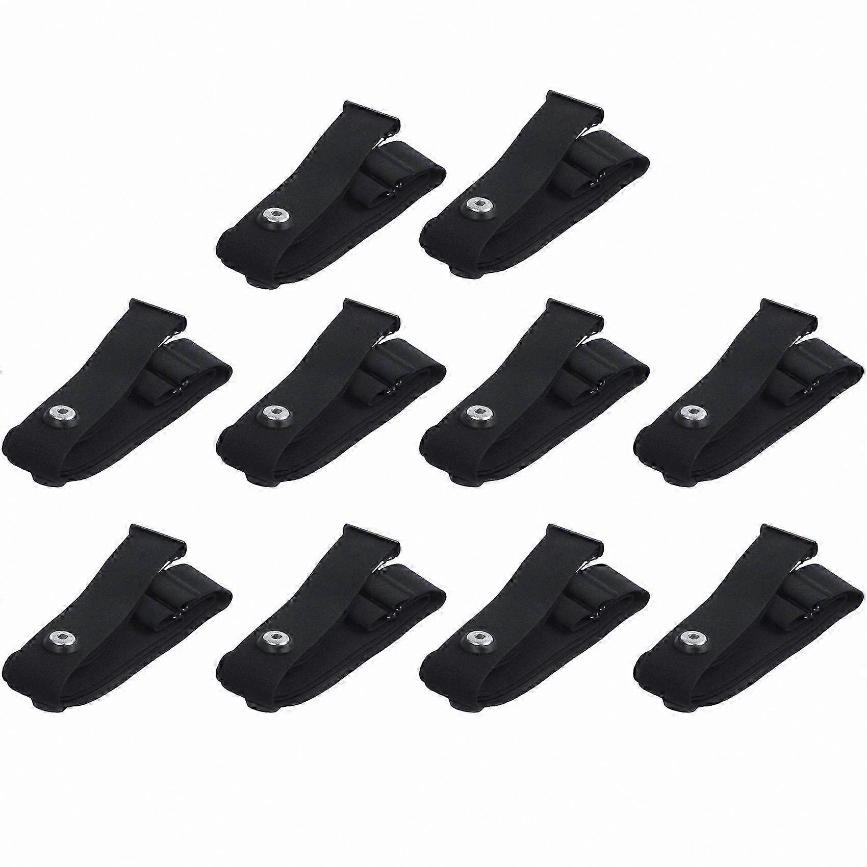 Chest Belt Strap for Sports Wireless Heart Rate Monitor, 10-Pack-Compatible with Multiple Devices
