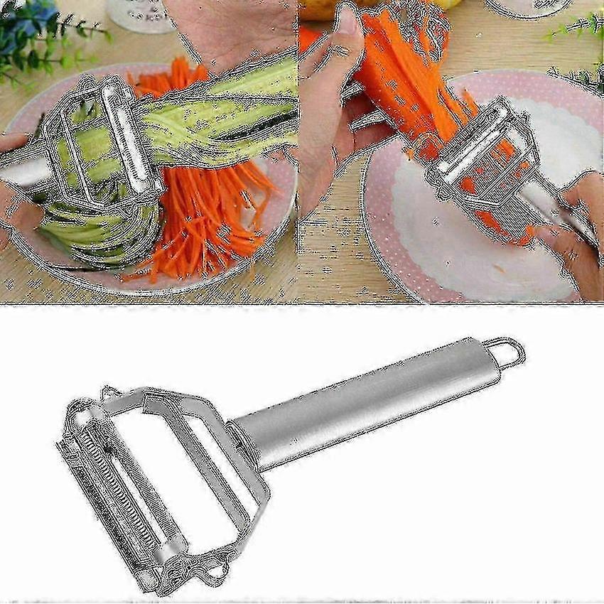 Stainless Steel Vegetable Peeler and Slicer Multi Functional Kitchen Tool