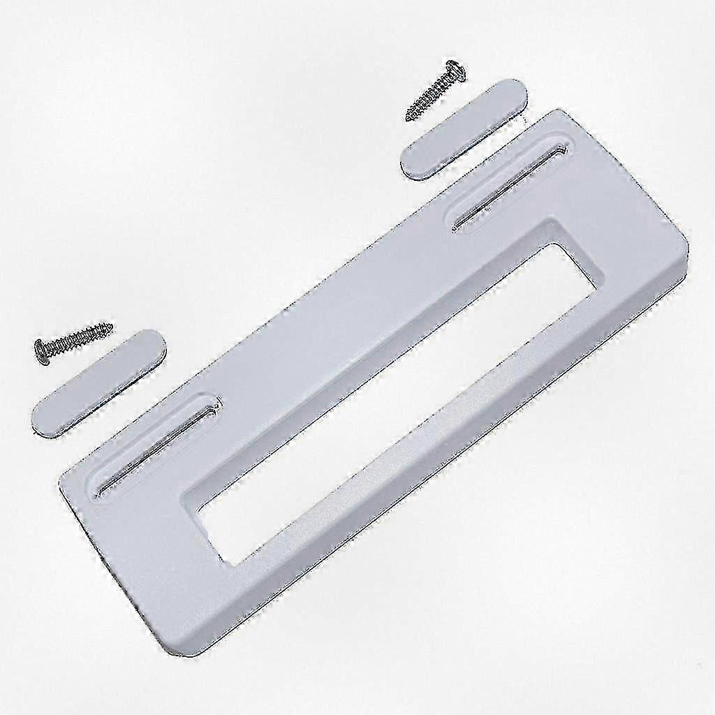 Universal White Fridge Door Handle Compatible with Various Brands, Adjustable Size from 80mm to 150mm
