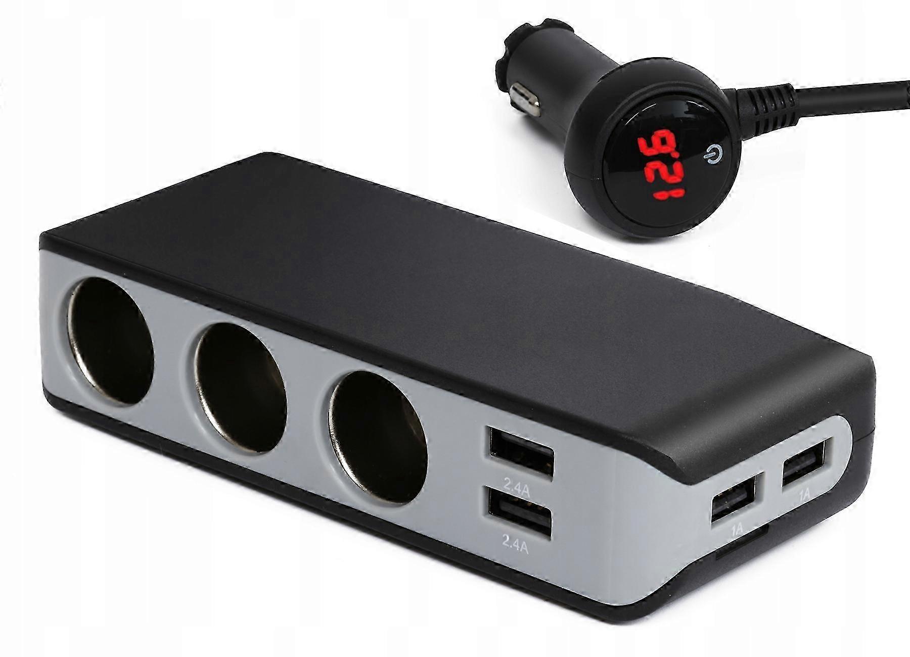 Distributor 4x Usb  Voltmeter