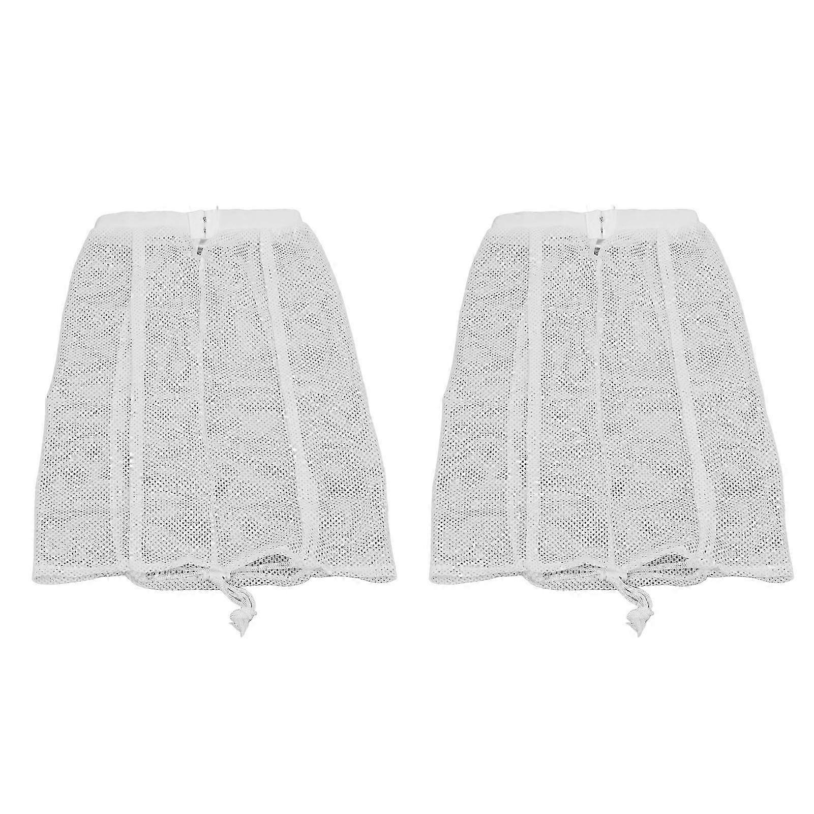 Adjustable Plopping Cap for Curly Hair Care - 2Pcs Reusable Drying Net